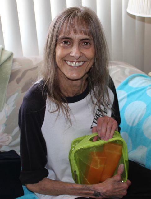 Mom, after first hip surgery, when I thought she would recover just fine.