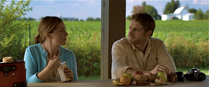 Amber Jaeger as Claire and Sam Jaeger as Thom in Take Me Home. Courtesy of takemehomemovie.com