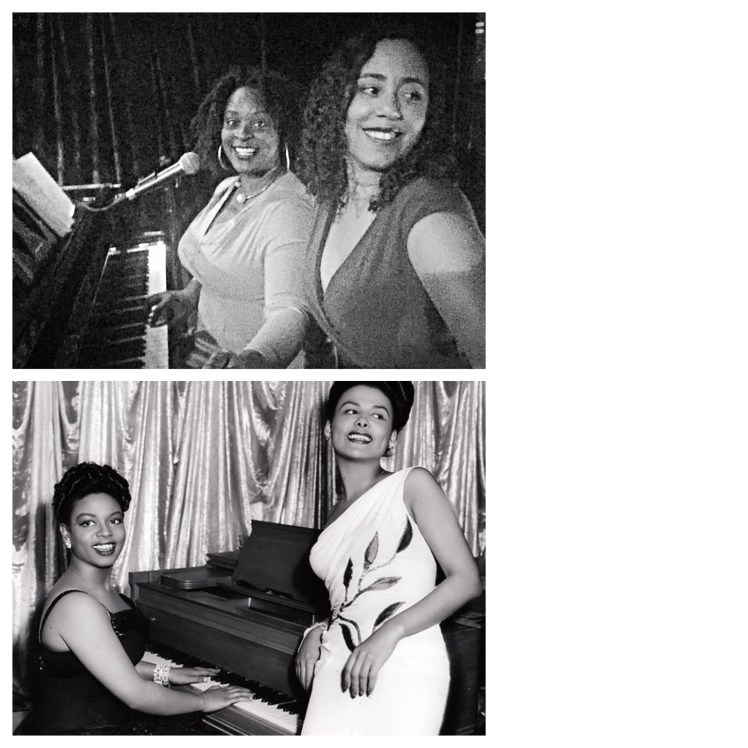 SelfieReenactmentLenaNHazelShannonYvonneMoreau